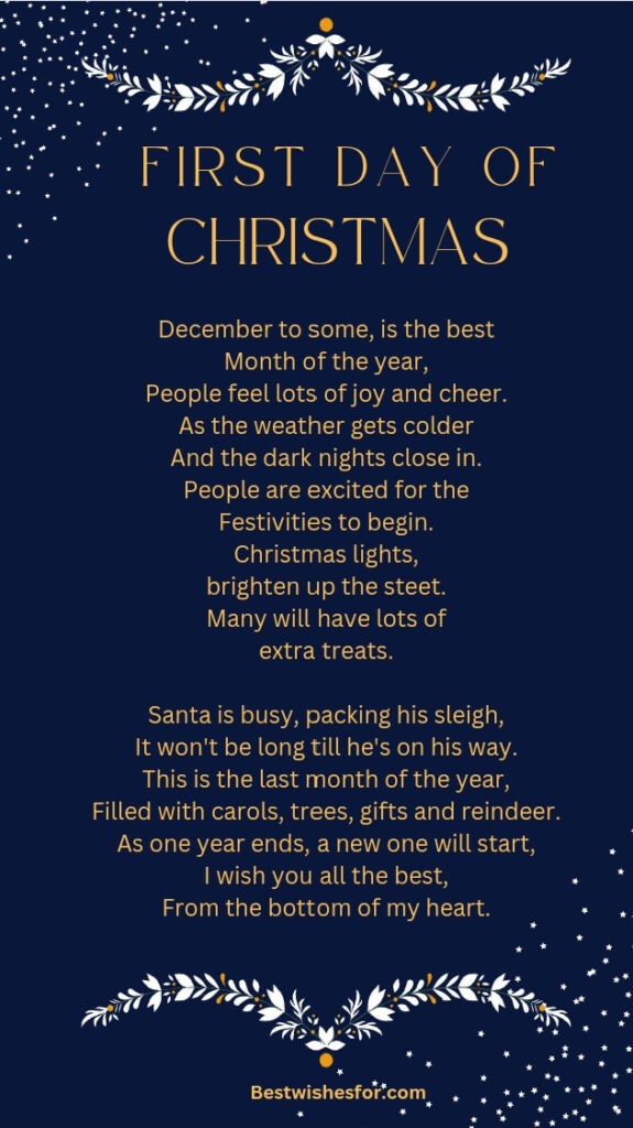 Christmas Poems 2022