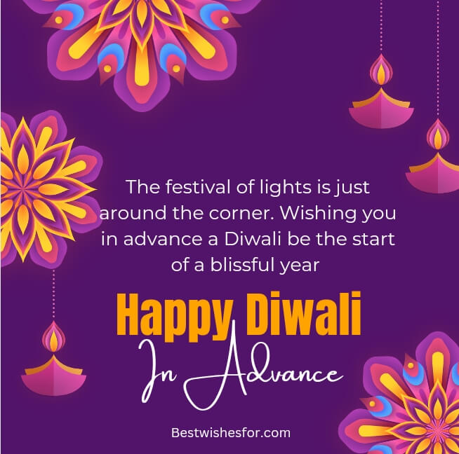 Happy Diwali In Advance