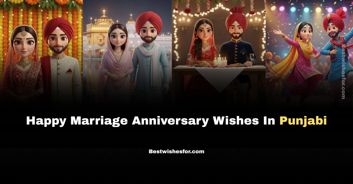 Happy Anniversary Wishes in Punjabi
