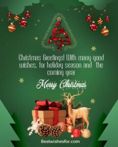 Merry Christmas 2022 Beautiful Greetings Cards | Best Wishes