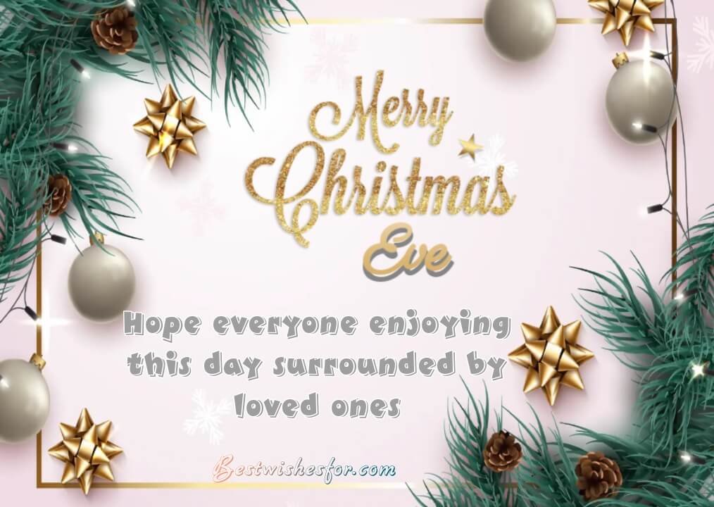 Merry Christmas Eve Wishes