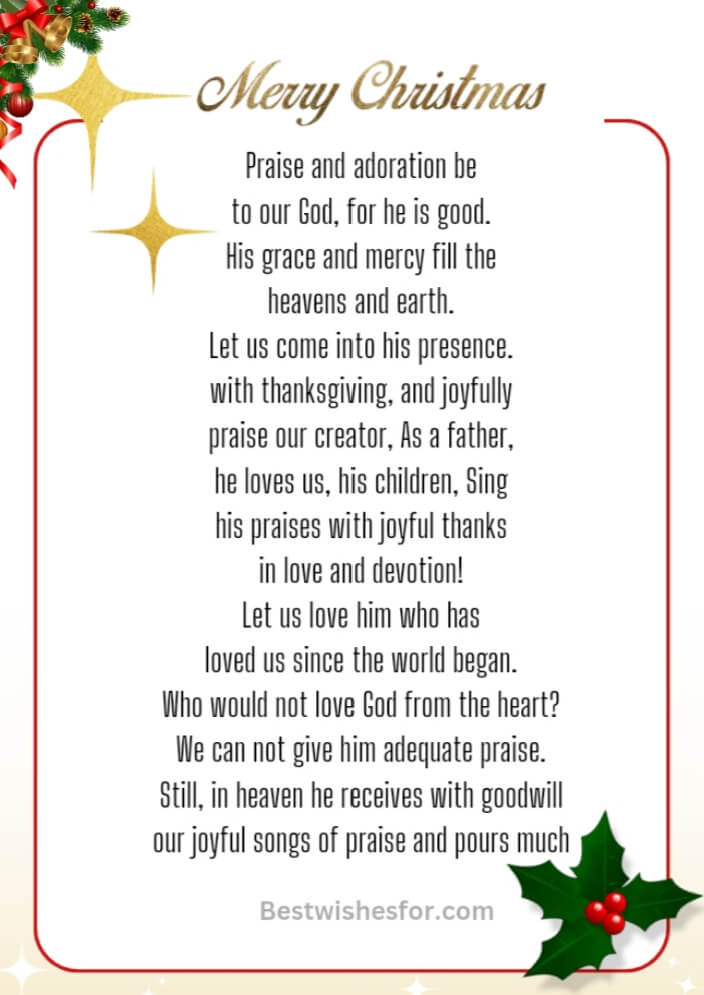 Merry Christmas Bible Verses, Prayers & Quotes | Best Wishes