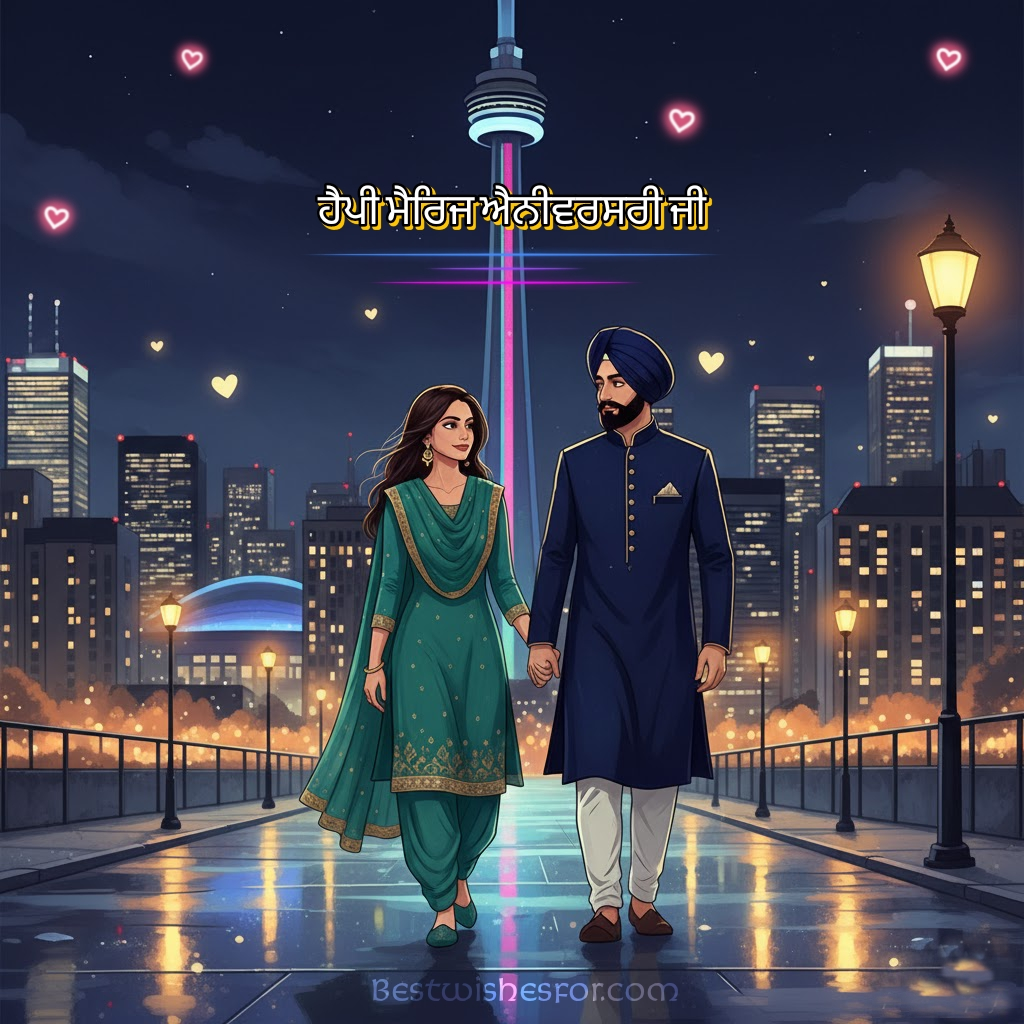 ਵਿਆਹ ਦੀ ਵਰ੍ਹੇਗੰਢ ਮੁਬਾਰਕ ਸਟੇਟਸ