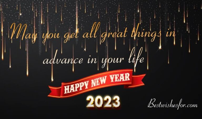 Happy New Year 2023 In Advance Messages, Wishes & Text | Best Wishes