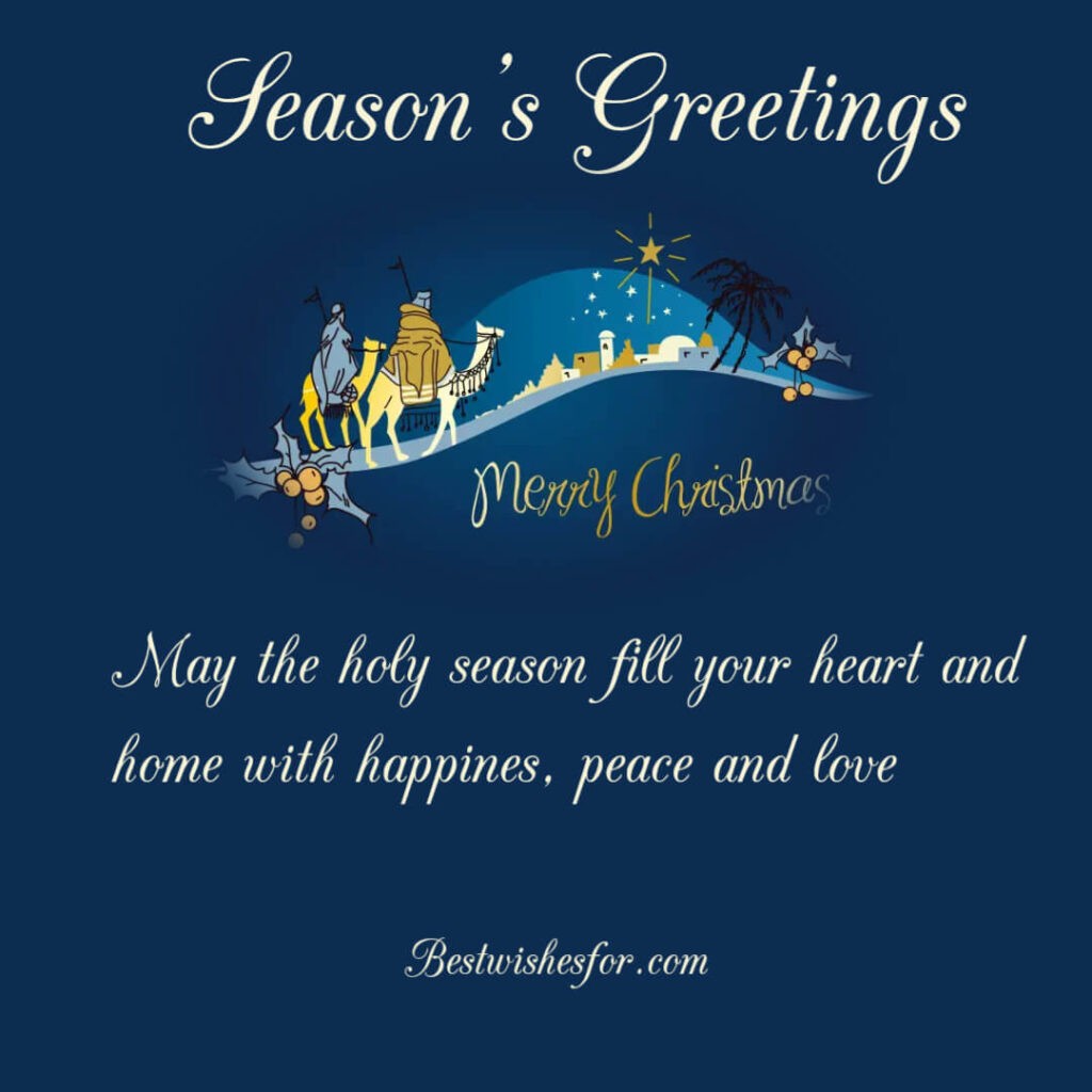 Merry Christmas 2022 Holy Wishes Text