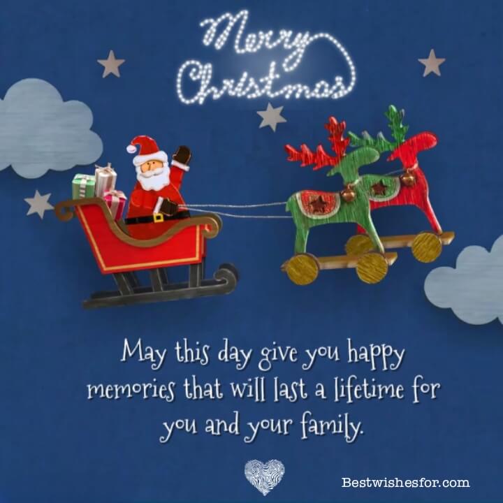 Merry Christmas 2022 Wishes For Family