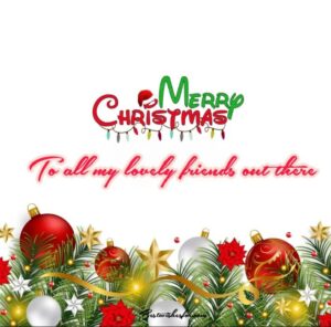 Merry Christmas Wishes For Family & Friends 