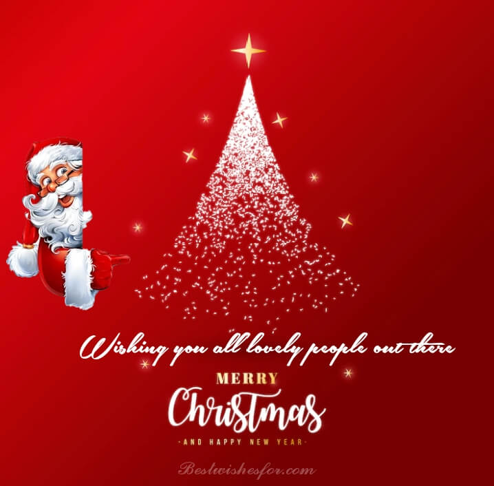 Merry Christmas and Happy New Year Wishes