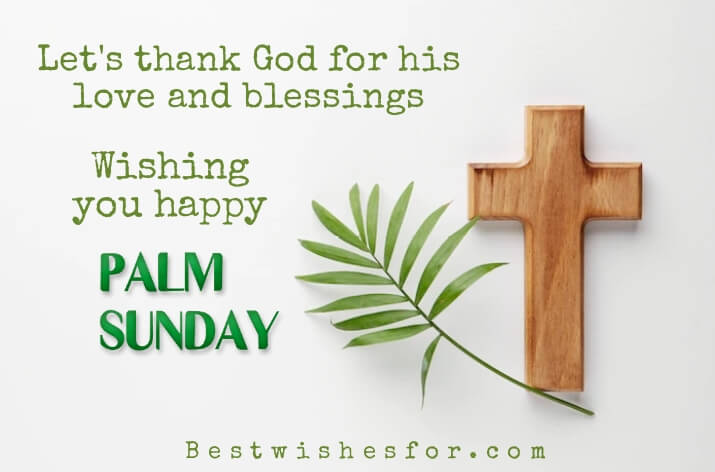 Palm Sunday Greetings