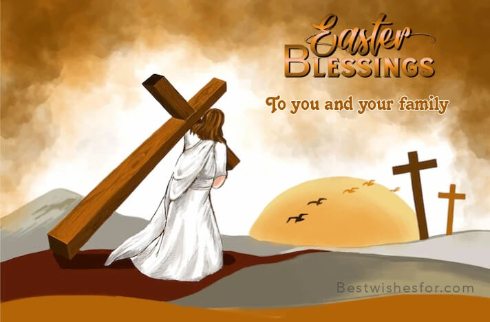 Easter Message With Jesus Picture