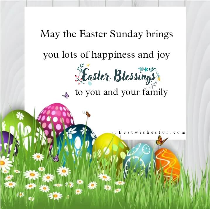 Happy Easter Wishes For Family and Friends