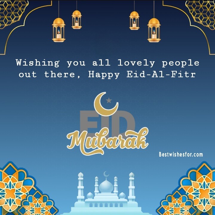 Happy Eid-Al-Fitr Greetings 2023