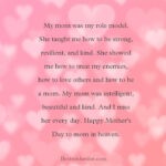 Happy Mother’s Day Messages For Mom In Heaven | Best Wishes