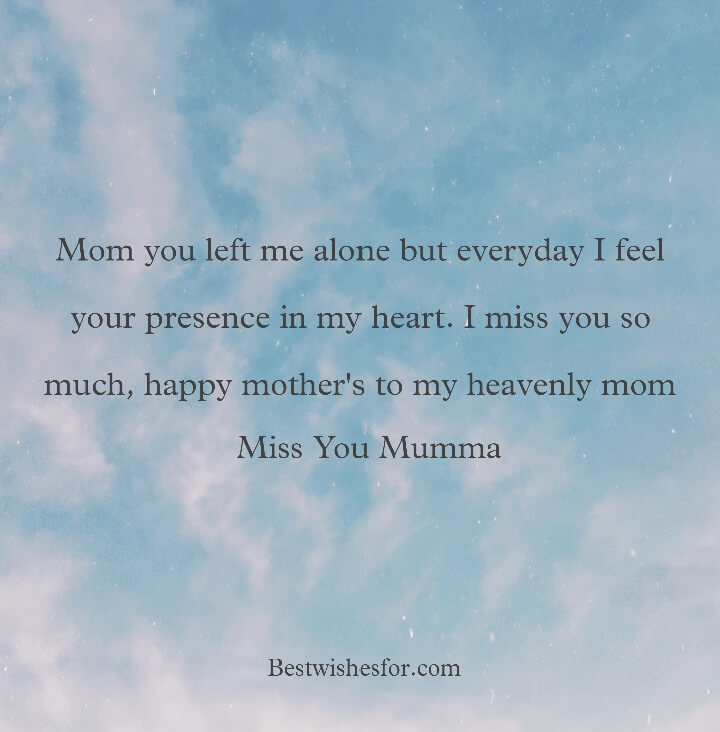 Happy Mother's Day In Heaven Mom Messages