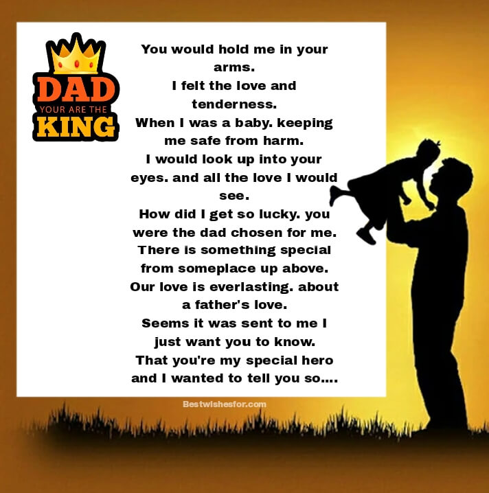 Heart Touching Poems On Father's Day