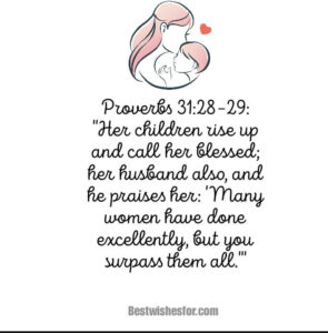 Mother's Day Bible Verses Images