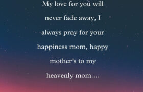 Mother's Day In Heaven Mom Messages