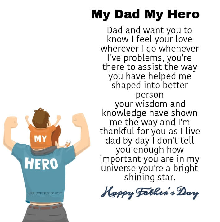 Touching Poems For Fathers Day