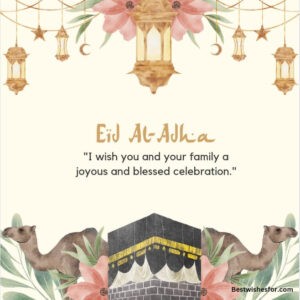 Eid-al-Adha Mubarak Saying Images