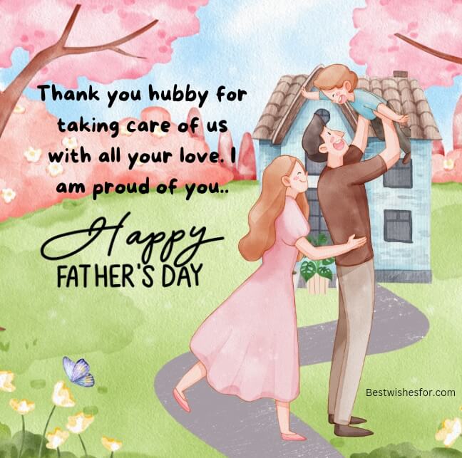 Father's Day Wishes For Hubby