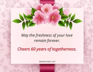 Happy 60th Anniversary Cards Wishes, Quotes Messages | Best Wishes