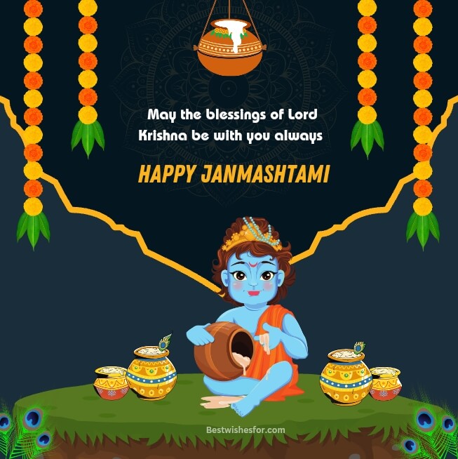 Happy Janmashtami 2023 Wishes In English