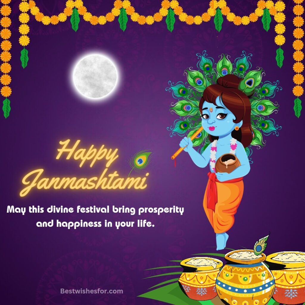 Happy Janmashtami Wishes In English