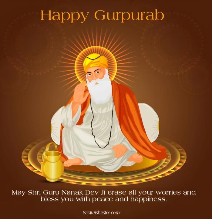 Happy Guru Nanak Jayanti Wishes, Status & Messages Images Best Wishes