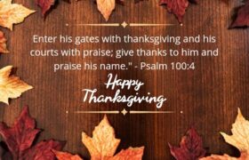 Happy Thanksgiving 2023 Bible Verses