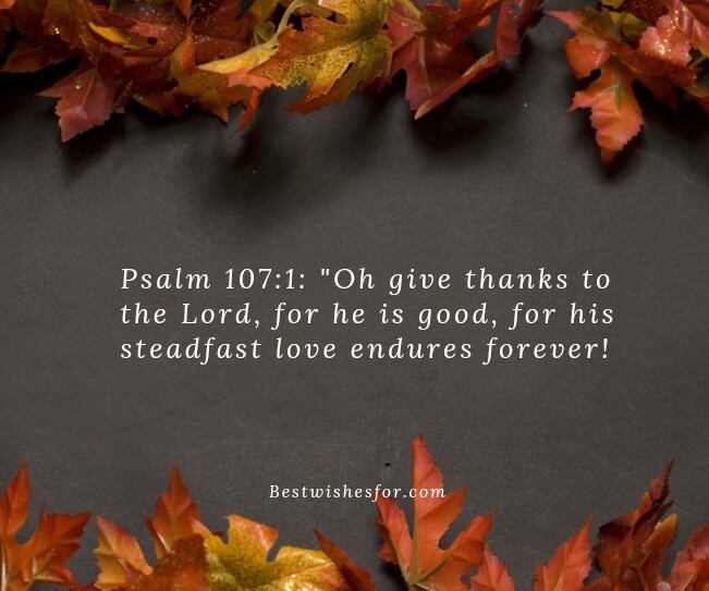 Thanksgiving Bible Verses 2023