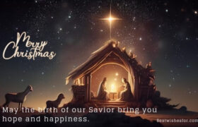 Christians Merry Christmas Wishes in English