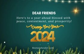 Happy New Year 2024 Greetings For Friends