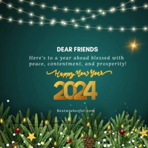 Happy New Year 2024 My Friends & Family | Best Wishes