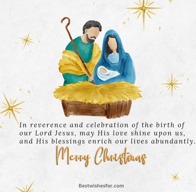 Merry Christmas 2023 Religious Wishes Images