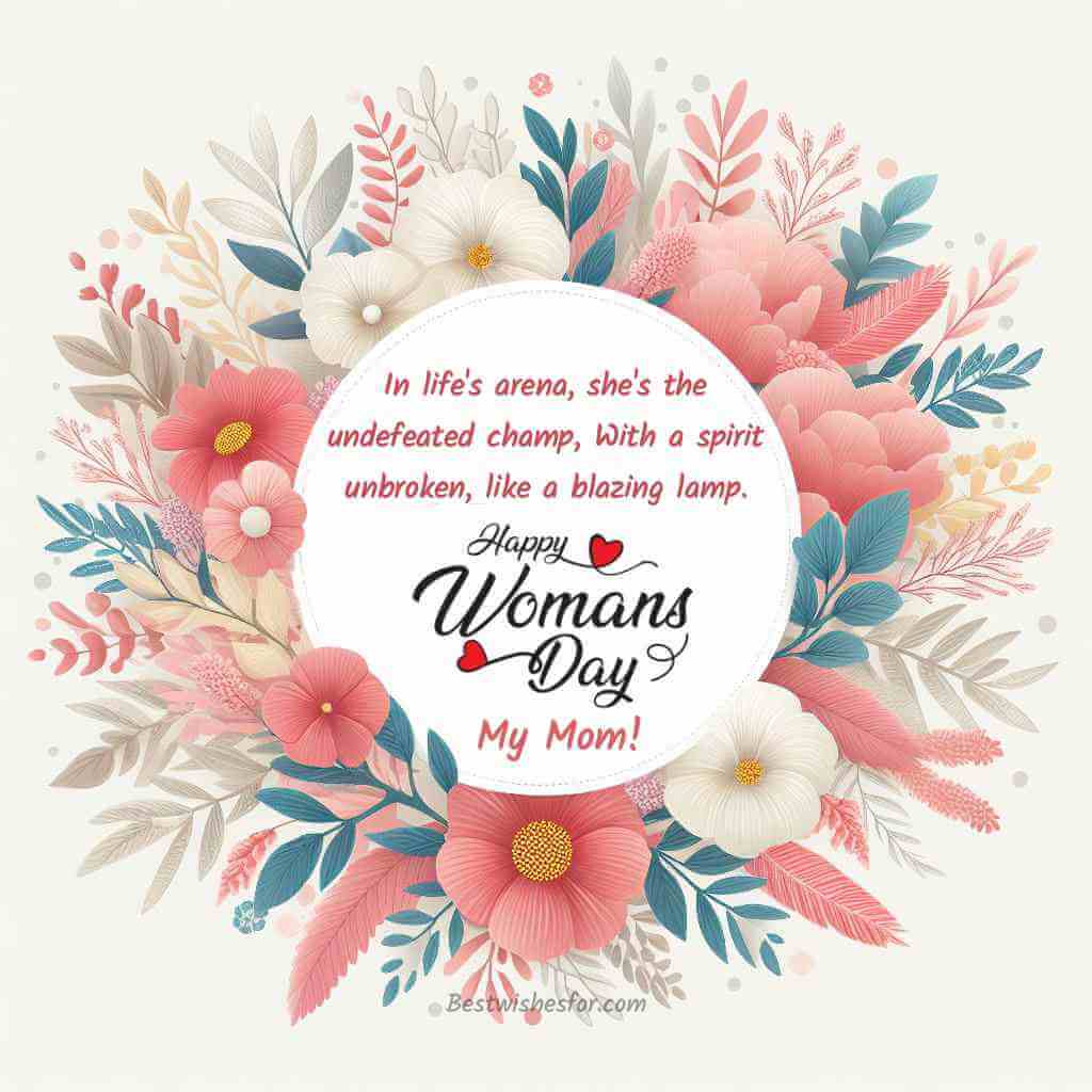 Women's Day 2024 Quotes For Mom Images