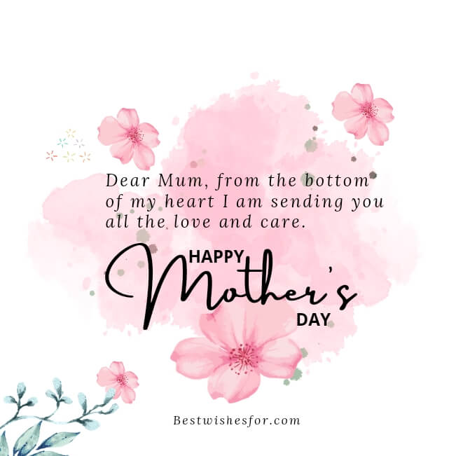 Mother's Day Wishes For To My Mum