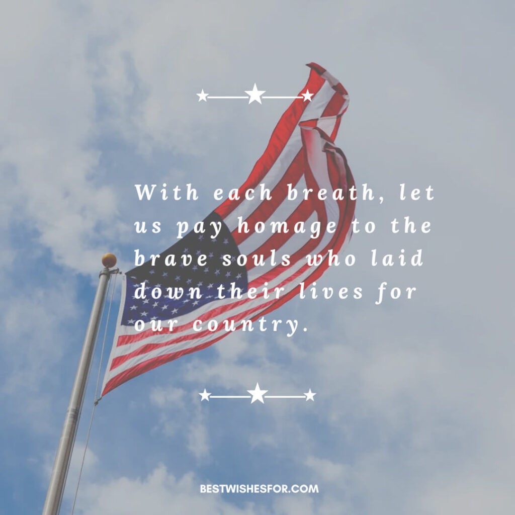 Inspirational Thoughts on Memorial Day