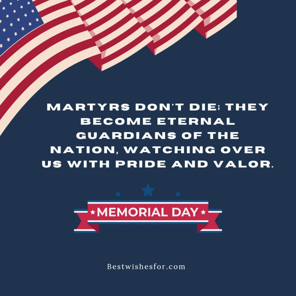 Inspirational Thoughts on Memorial Day 2024