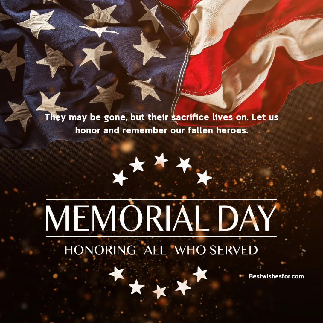 Memorial Day 2024 Quotes For Loved Ones | Best Wishes