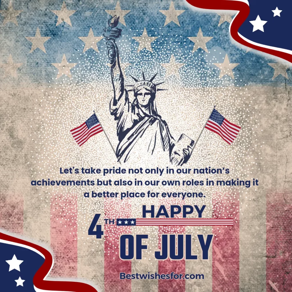 USA 4th Of July 2024 Quotes Inspirational