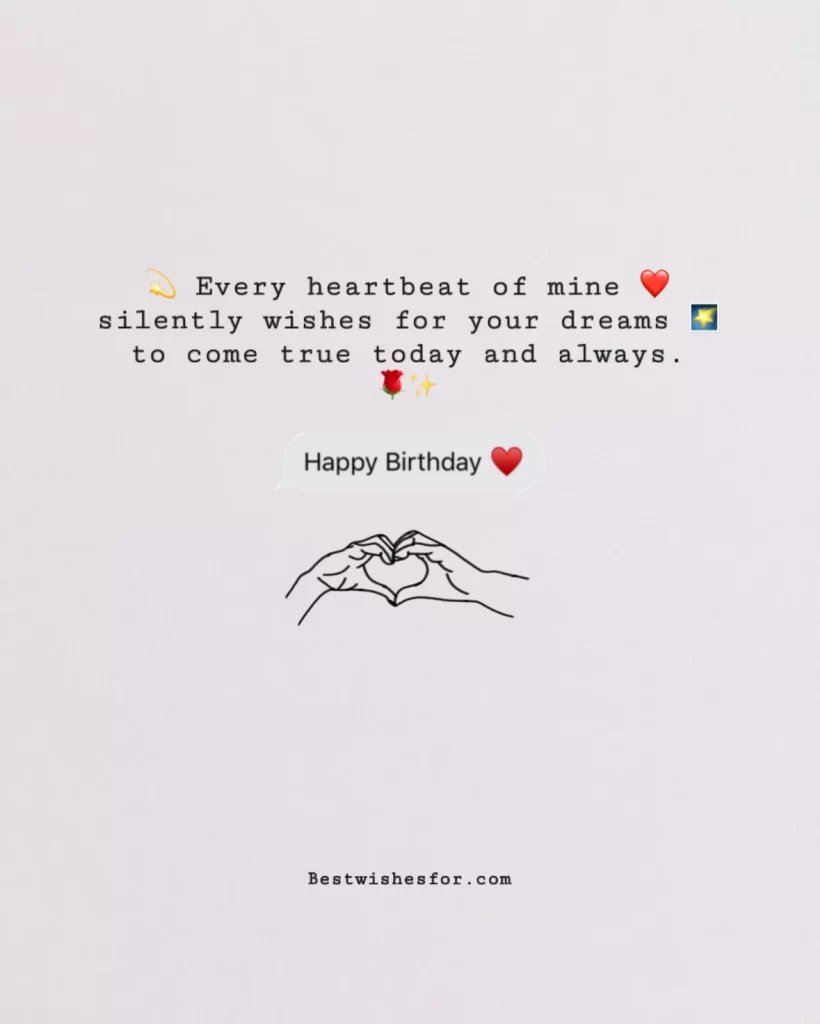 Birthday Wishes for love copy paste with emojis
