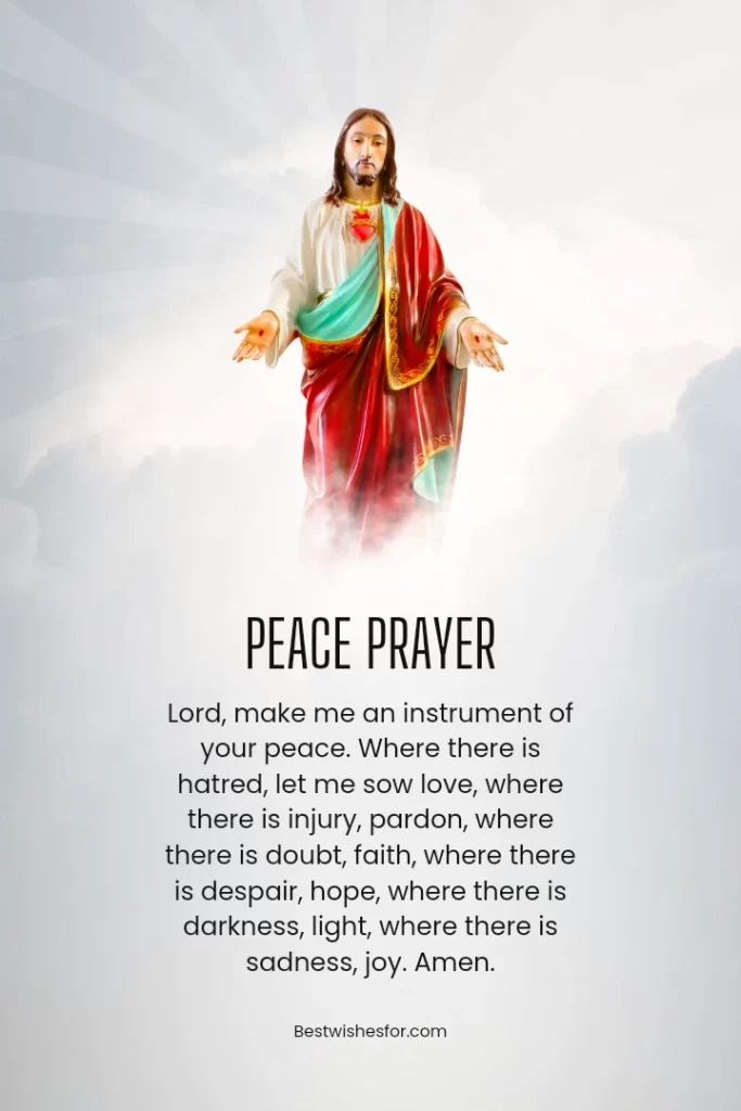 Powerful Bible Prayers For Peace