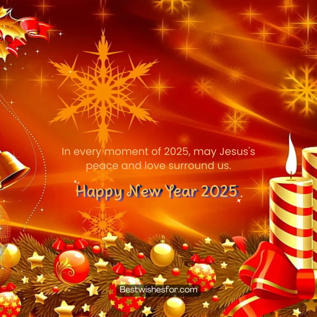 Happy New Year 2025 Bible Quotes Images