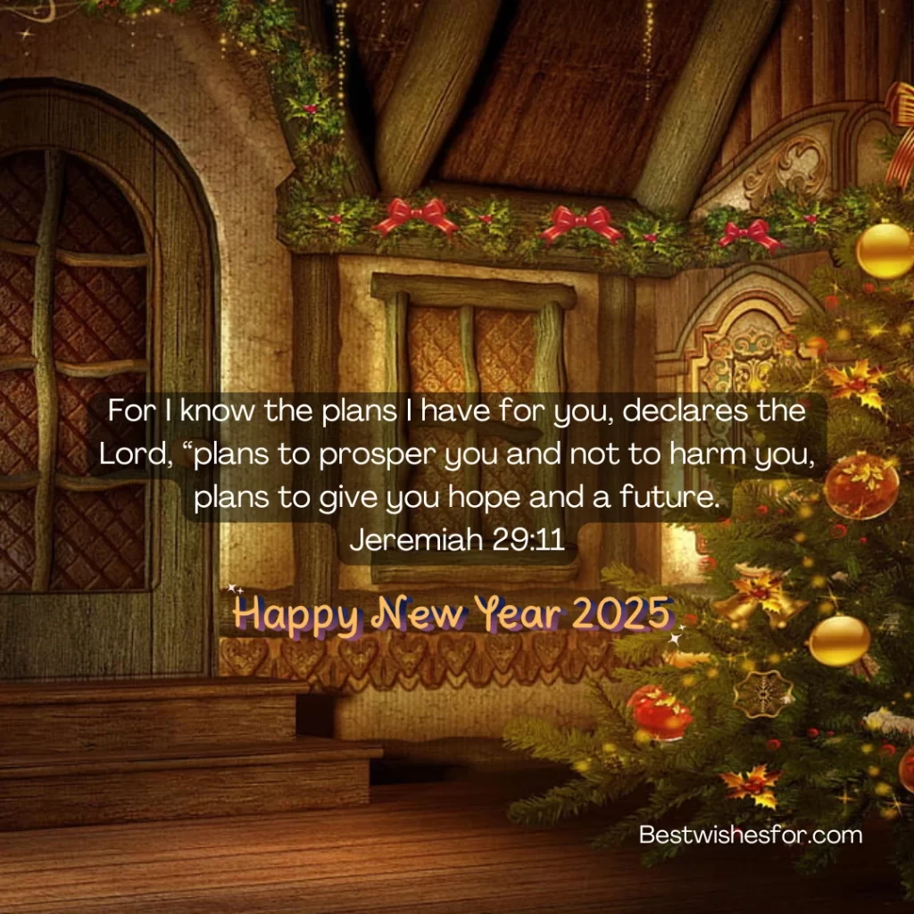 Happy New Year 2025 Bible Verses