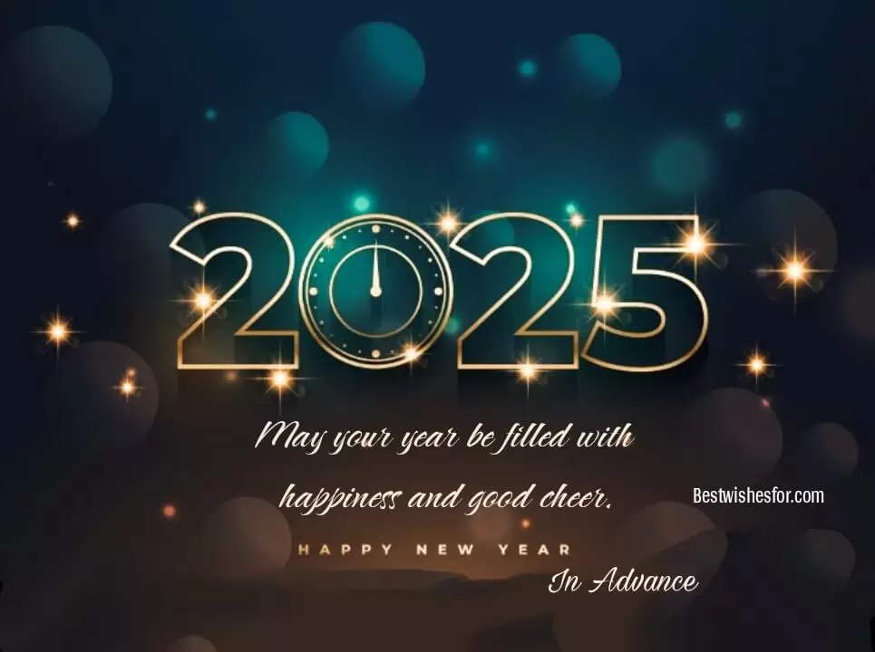 Happy New Year 2025 in Advance Images