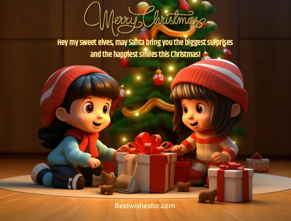 Merry Christmas 2024 Wishes For Kids