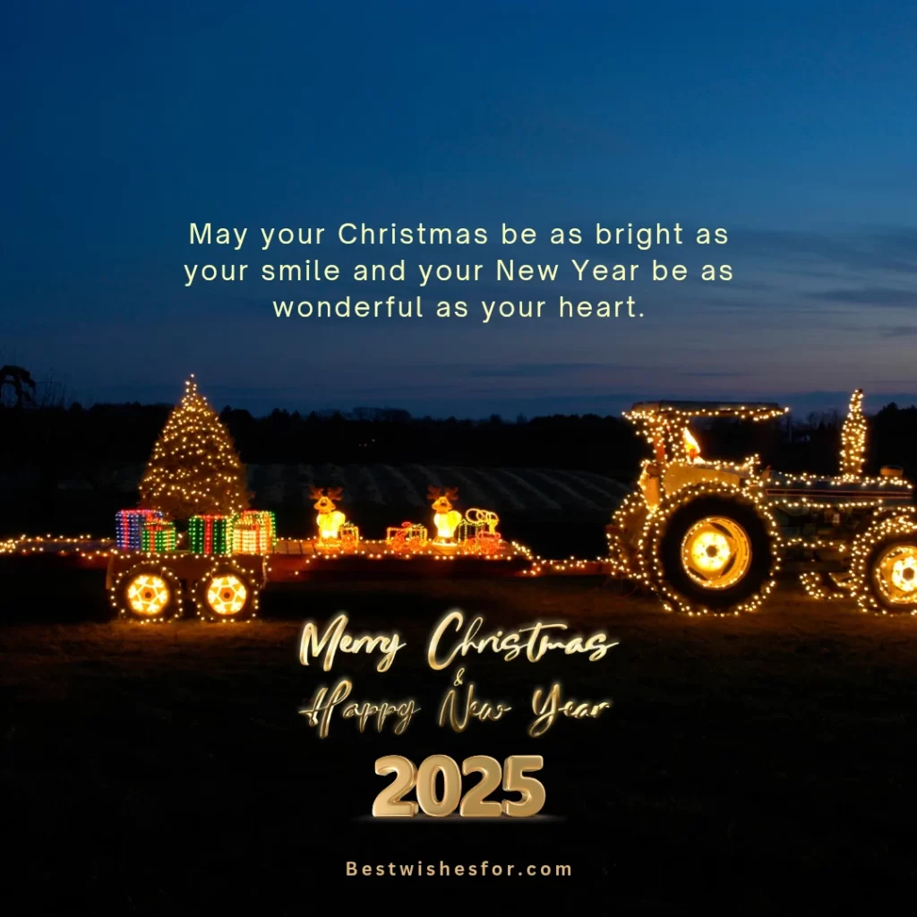 Merry Christmas and Happy New Year 2025 Images