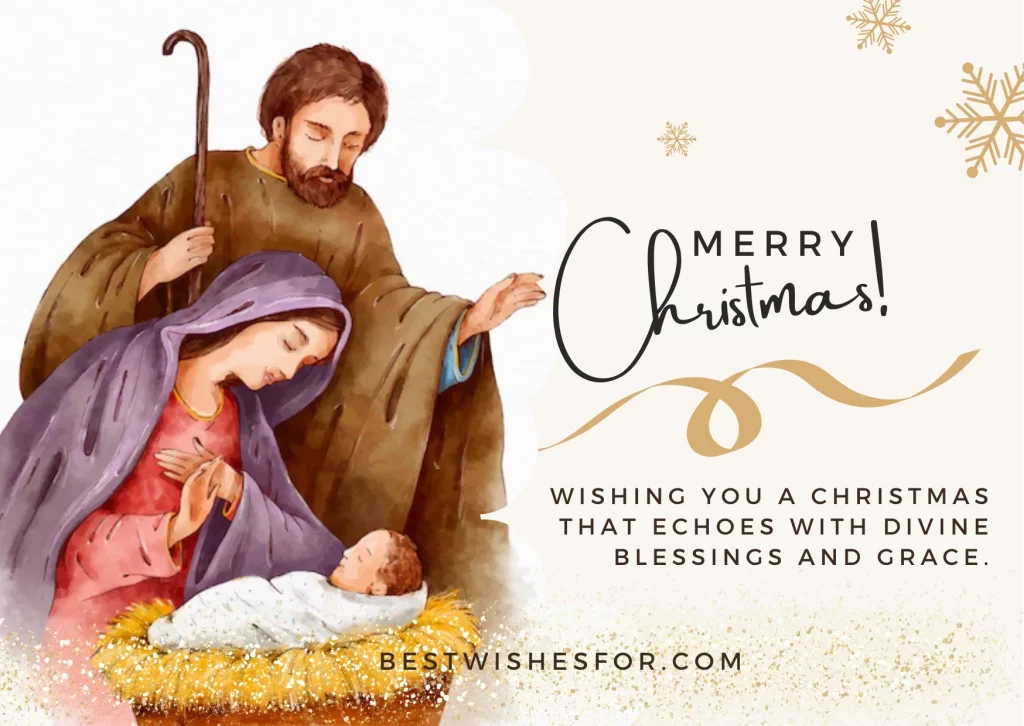 Religious Merry Christmas 2024 Cards Messages