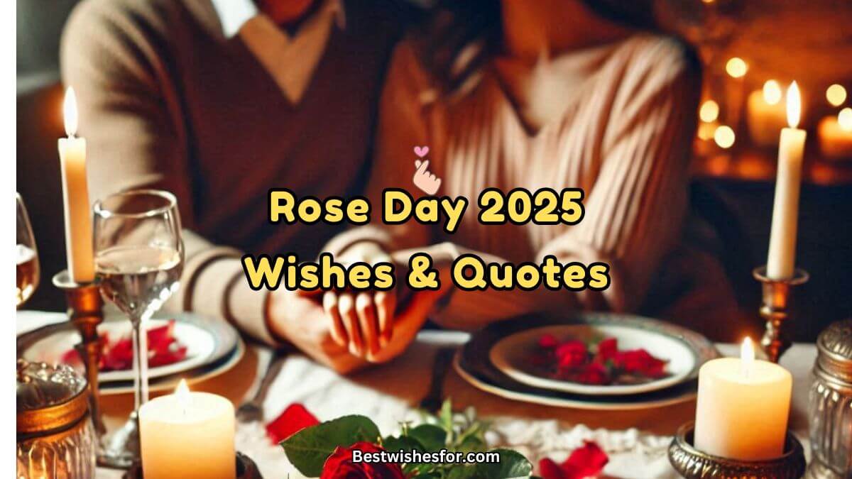 Happy Rose Day 2025 Wishes & Quotes