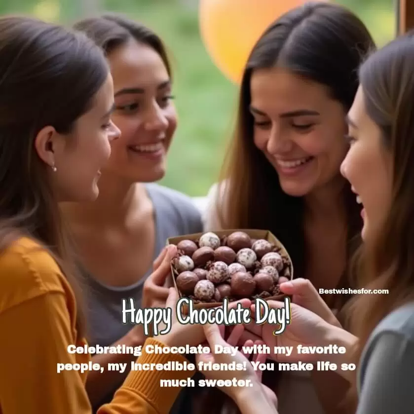 Happy Chocolate Day 2025 Wishes For Friends